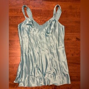Vintage 1x teal nightgown